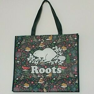 Roots Limited Edition Eco-friendly Christmas Shopping Bag
